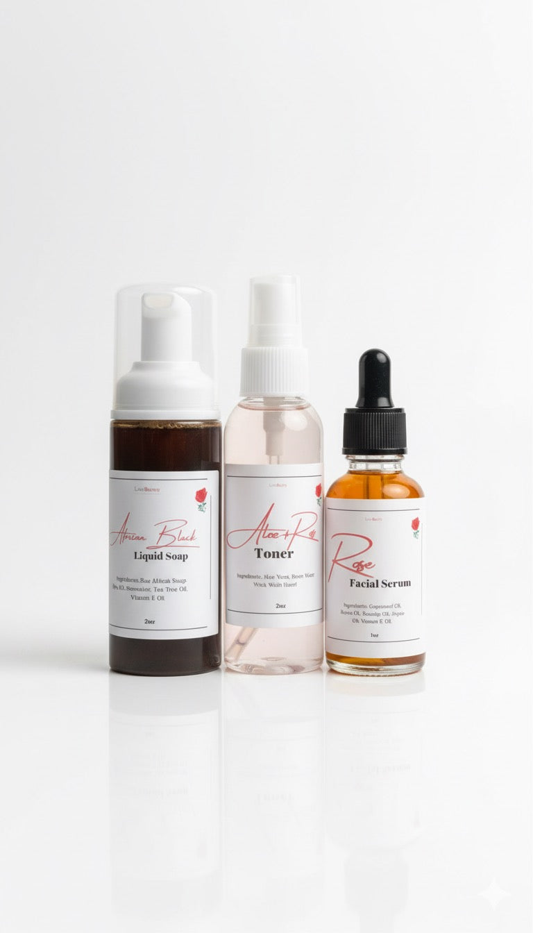 3 Step Facial Cleansing Bundle – Lana Beauty Cosmetics