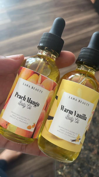 Warm Vanilla Body Oil 